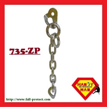 735-ZP set metal mountaineering equipment rock climbing chain anchor